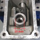 CAE Ultra Shifter Mazda MX5 NA/NB 6 Speed ALU uncoat. POM white Dia. 19mm