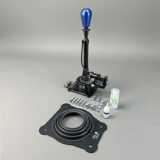 CAE Ultra Shifter Mazda MX5 NA/NB 6 Gang ELOX SW Alu Blau D=19mm