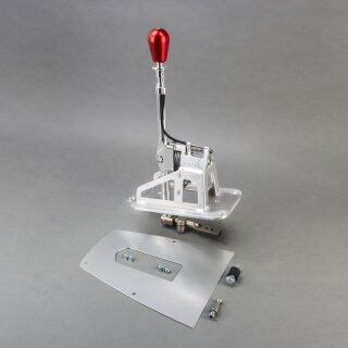 CAE Shifter Audi A4 Typ B 7 ELOX GRAU POM Weiss