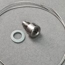 Fixing screw for shift lever lower part