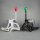CAE Shifter Ford Focus MK 3 RS & ST ELOX GRAU Alu Blau